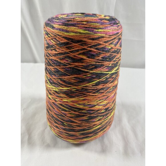 Fancy Cone Cotton Yarn Colorful Slub Yarn 400g #387 - Picture 1 of 5